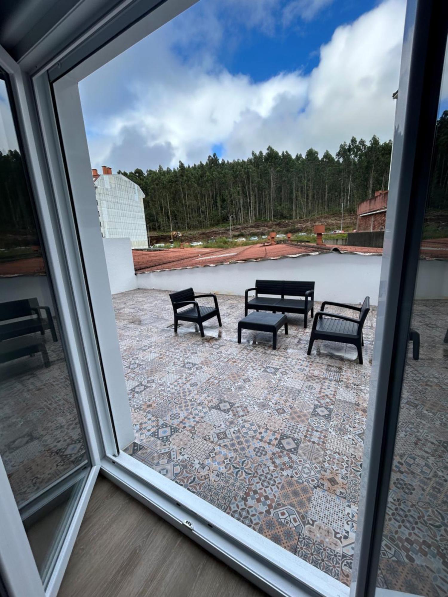 Apartamentos Torres Del Milladoiro Amés エクステリア 写真
